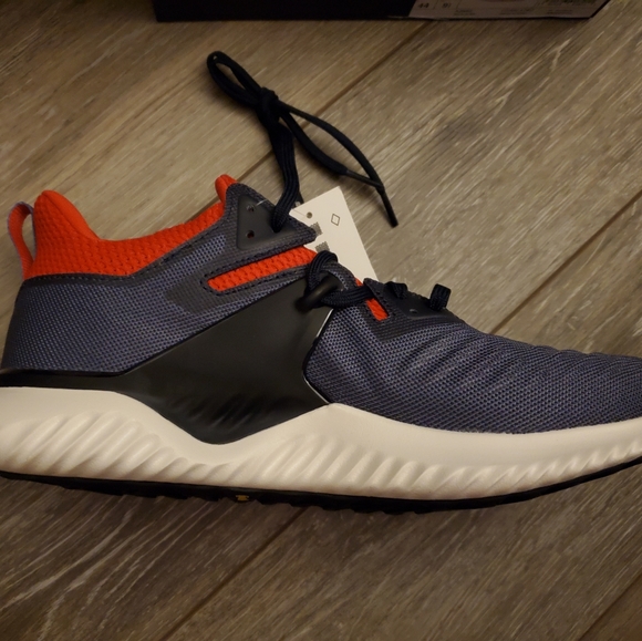 New-Adidas Alphabounce Beyond-Red & Gray-Size 10 - Picture 2 of 5